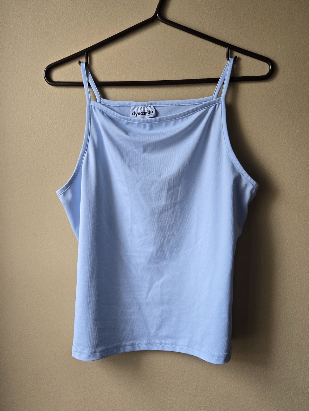 Vintage Dynamite Light Blue Tank Top
